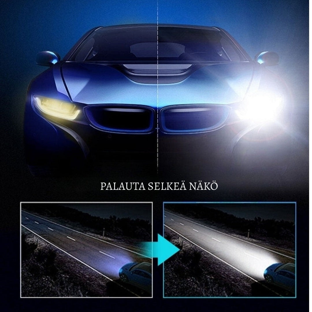 ValoKirkas Pro – Ajovalojen kirkastaja minuuteissa