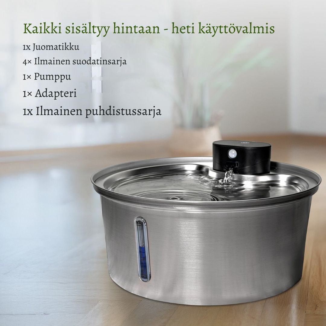 PuhdasPuro – Langaton ja älykäs juomalähde koirille