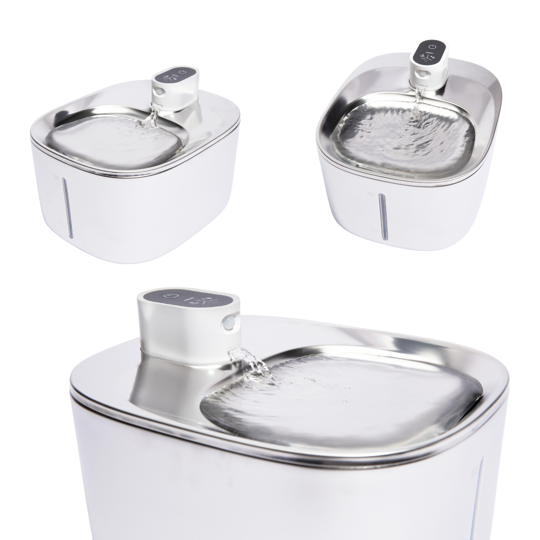 PuhdasPuro juomalähde – Aina raikasta ja suodatettua vettä kissallesi