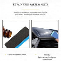 AutoKirkas – tuo auton muoviosat takaisin eloon