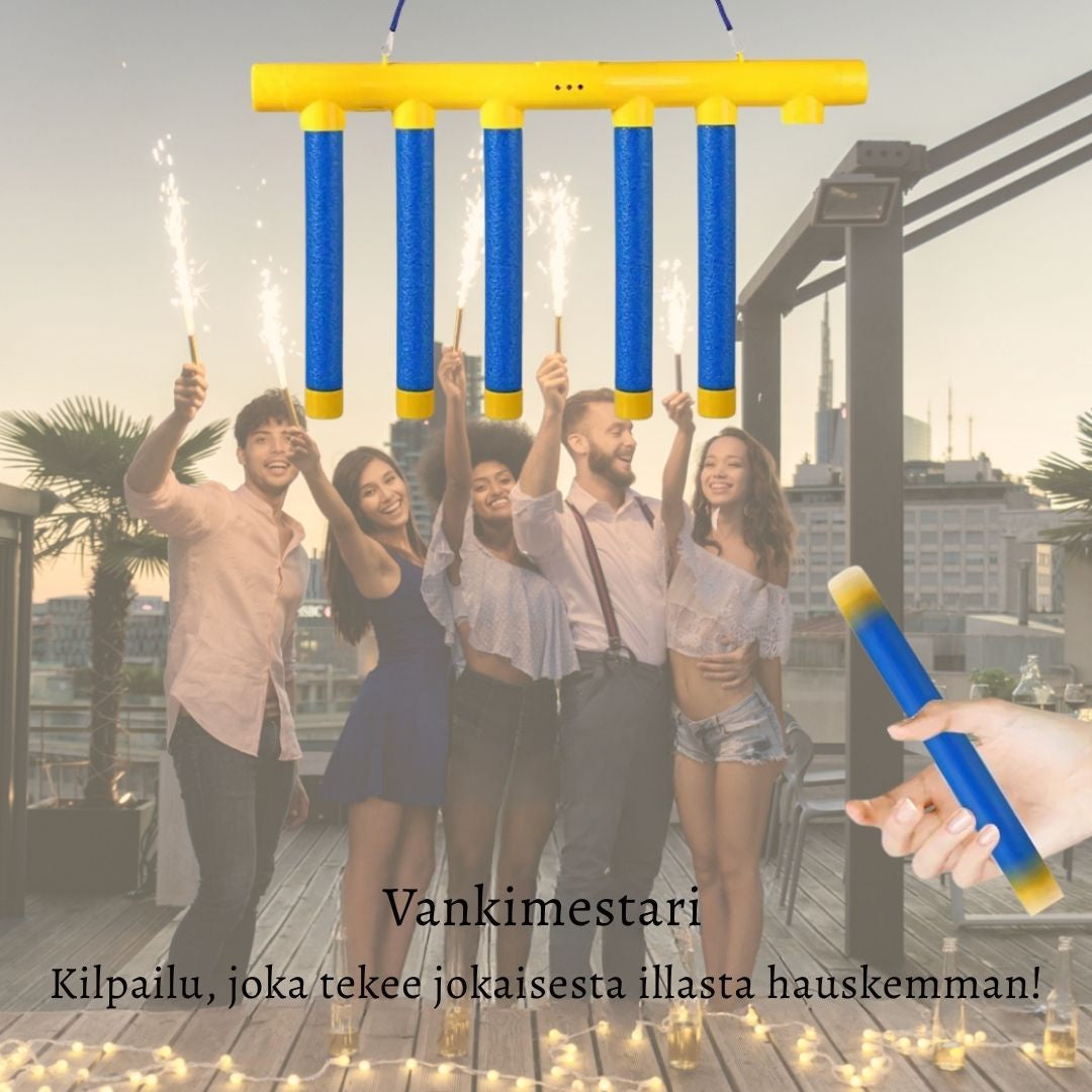 Nappimestari – Jännitystä. Nauraa. Reaktioita.