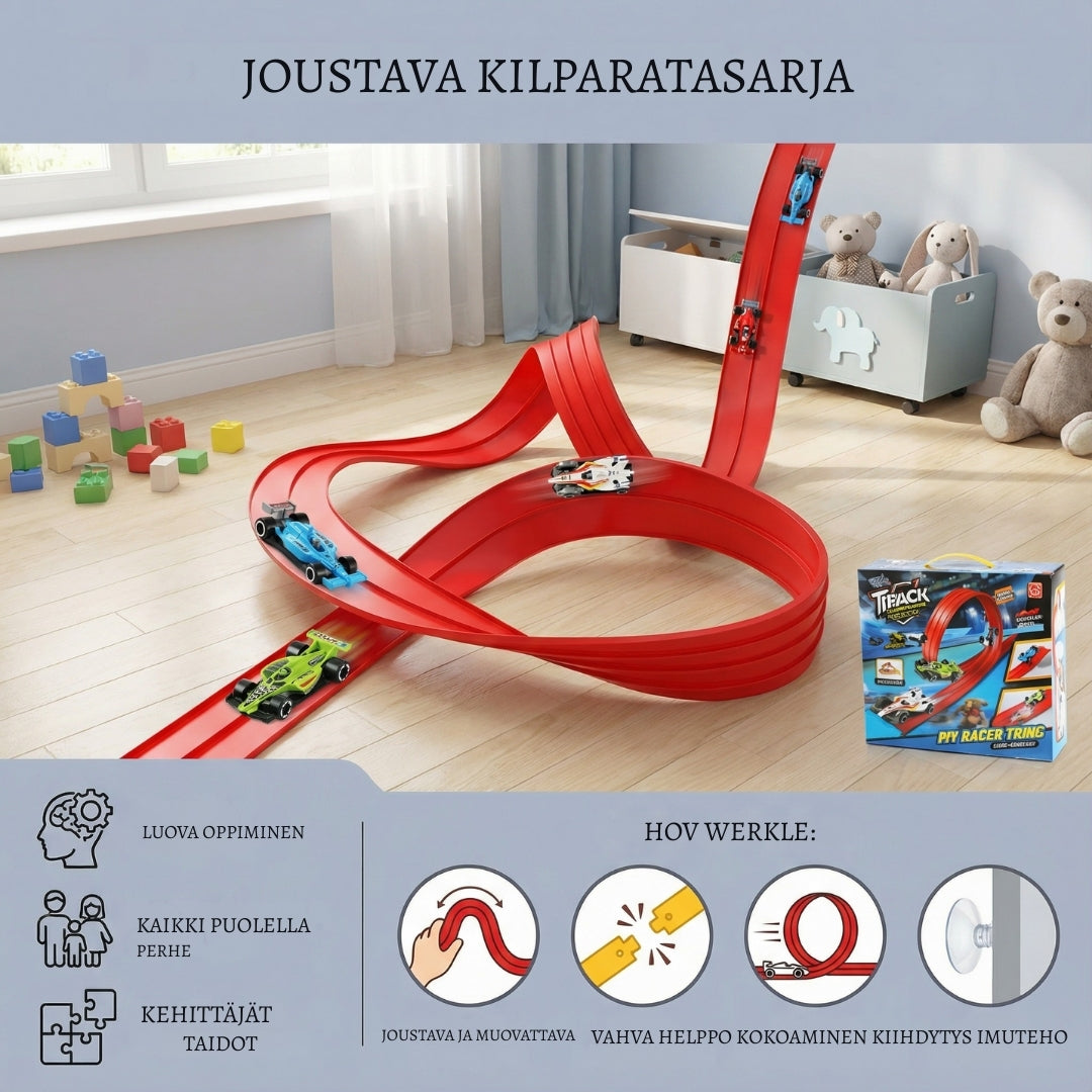 RataFlex – Taipuva autoratasetti luovaan ja vauhdikkaaseen leikkiin