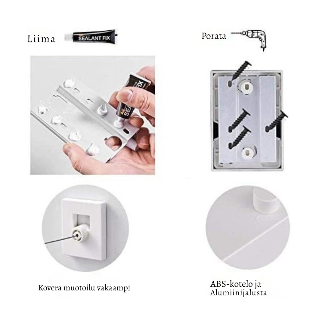 Youngine sisäänvedettävä pyykkinaru – tilaa säästävä kuivausratkaisu