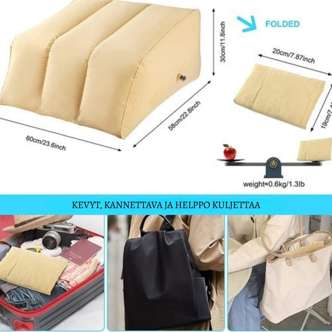 JalkaLepo Air – helpotusta kivuille ja turvotukselle, juuri silloin kun tarvitset