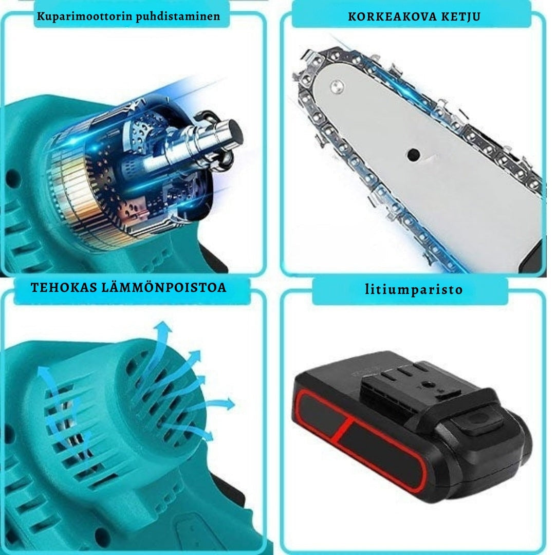 PuuLeikkaaja Pro – Leikkaa oksat nopeasti, turvallisesti ja ilman vaivaa