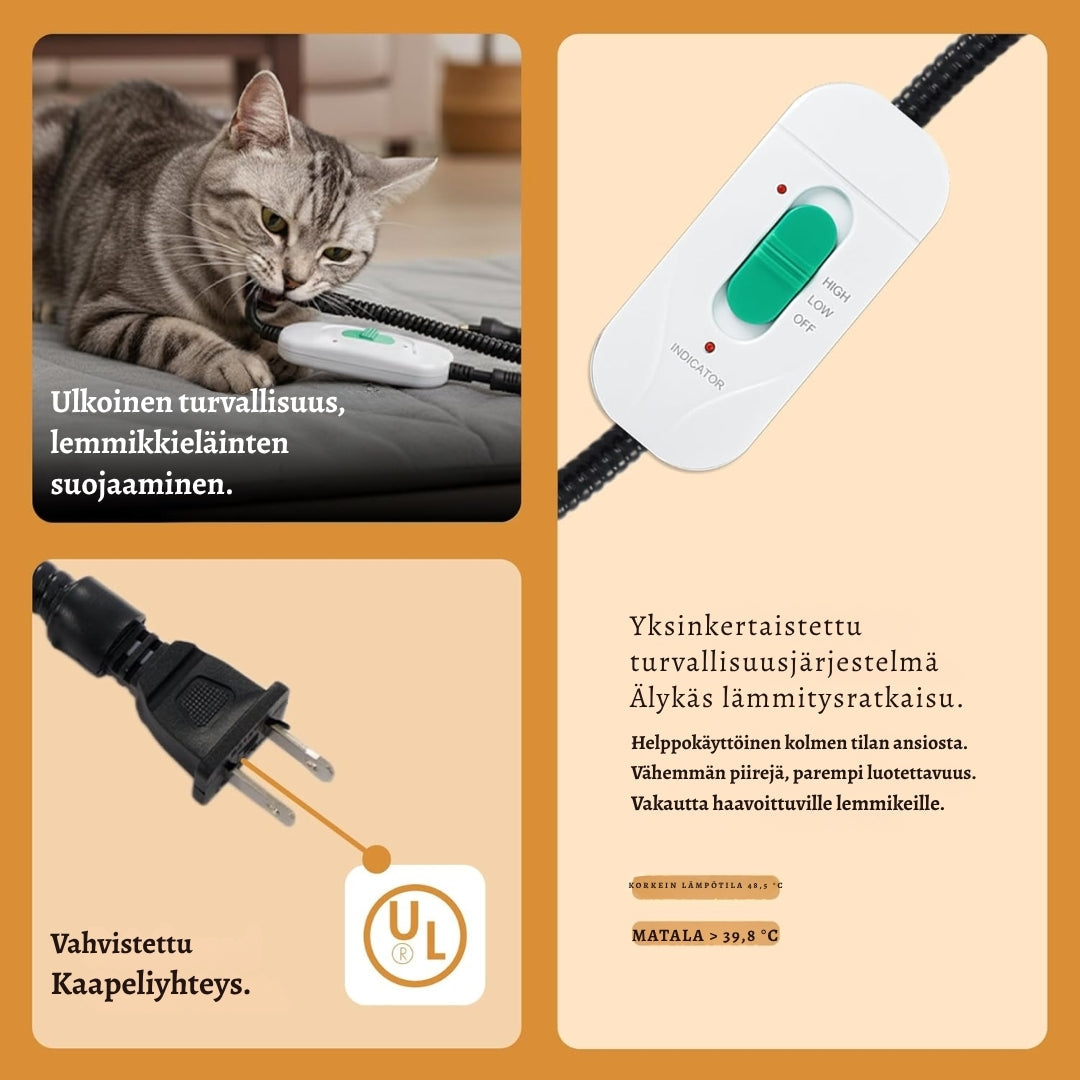 LämpöTassu – Lämmin ja turvallinen peti lemmikillesi talven kylmiin päiviin