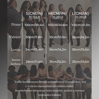 LumiSoft Fleece-Leggings – Tyylikkään lämmin ilman paksuja kerroksia