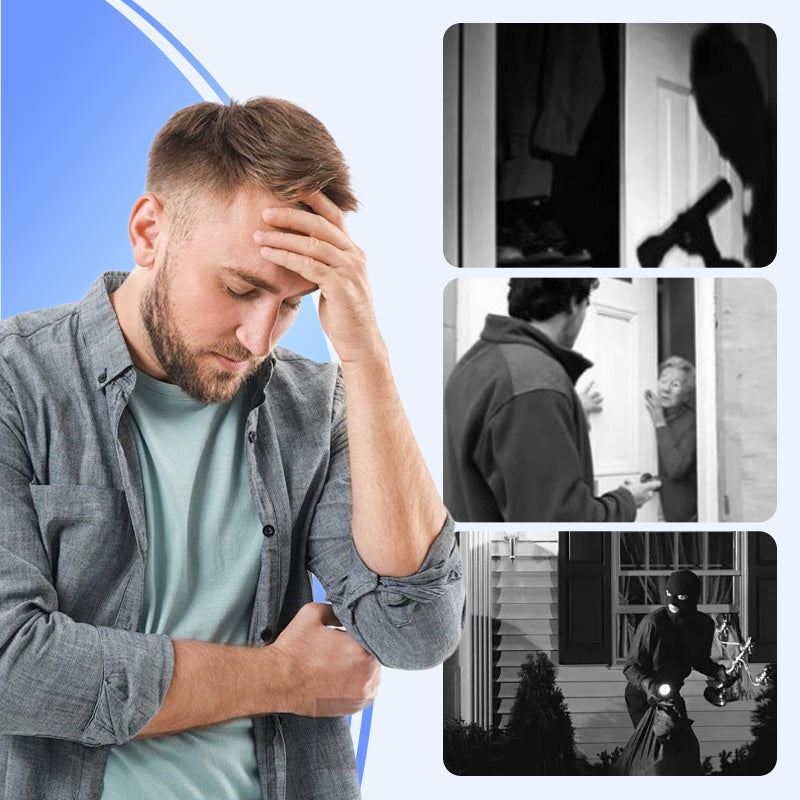 TurvaNäkö Pro – Langaton HD-valvontakamera päivä- ja yökuvalla